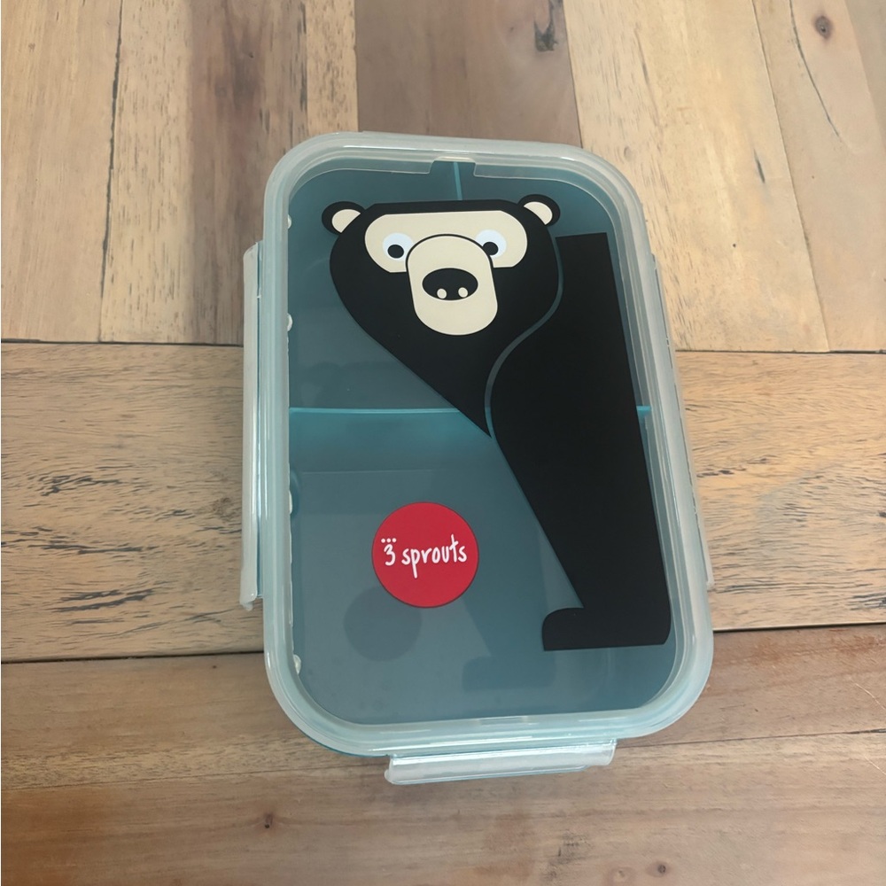 3 Sprouts Bear bento Box